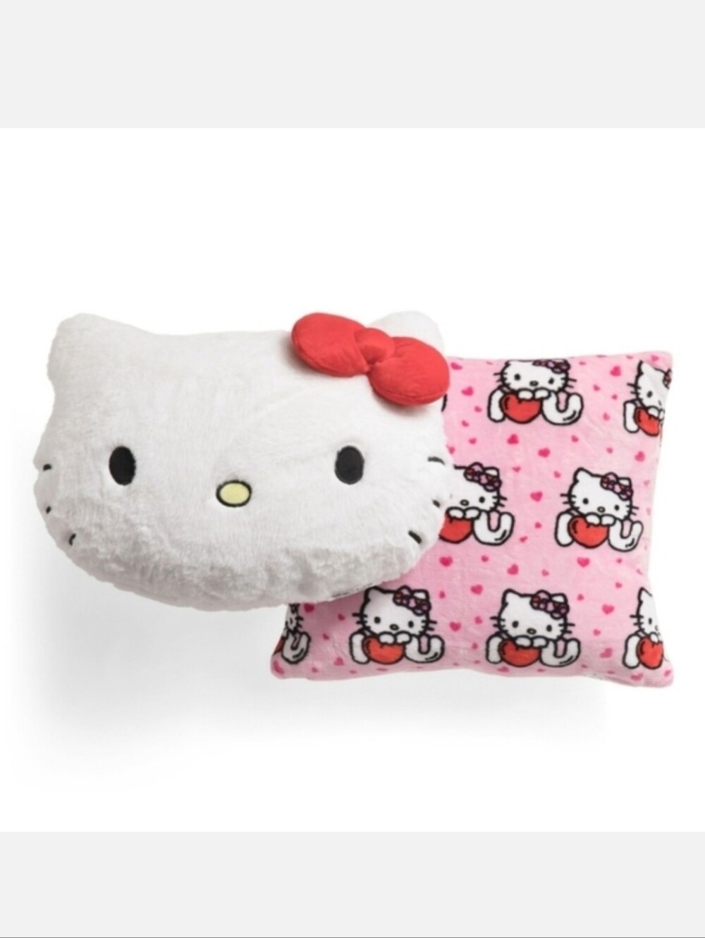 Set Of 2 Piece Set Hello Kitty Large Throw Pillows Kids Gift $40 NWT #2